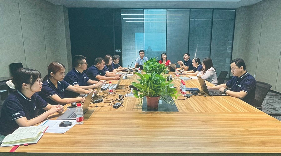 龙8国际储能召开2023年年中工作会