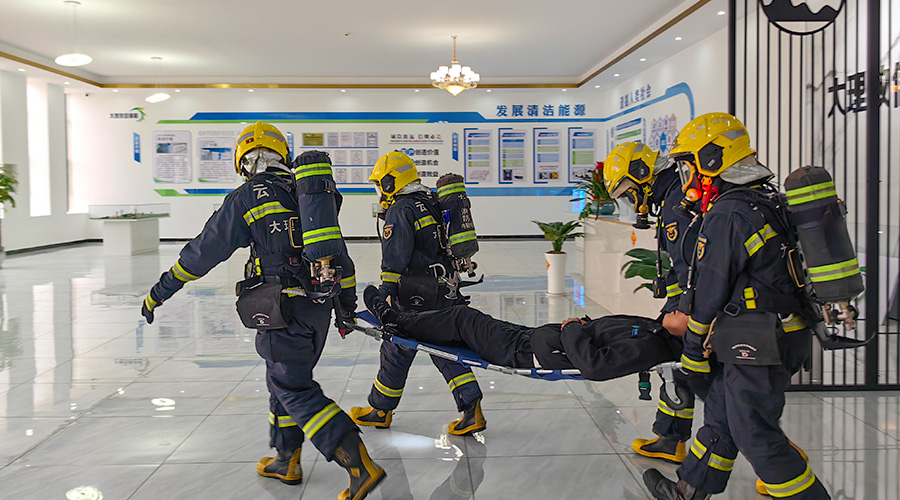 龙8国际储能开展消防安全培训活动